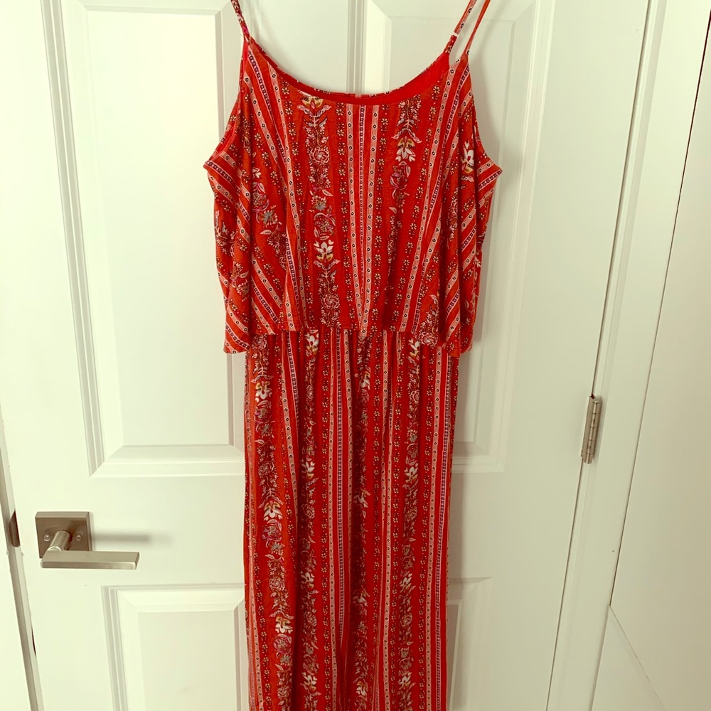 Lush Casual Print Dress
